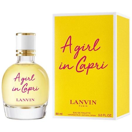 A Girl In Capri by Lanvin perfume bottle