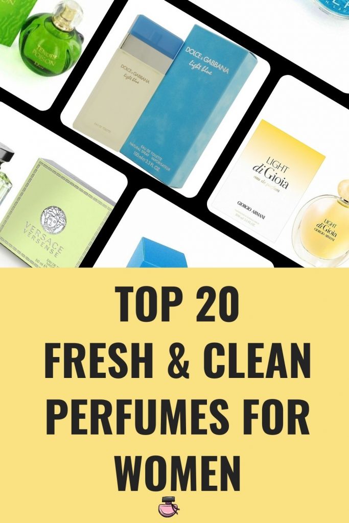 Top 20 Fresh Clean Perfumes For Women. Sharon Rachel Perfumes